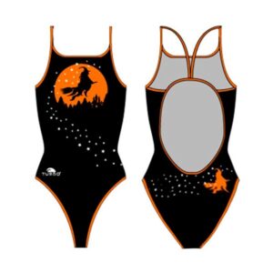 Turbo Halloween Witch Swimsuit Negro M Mujer