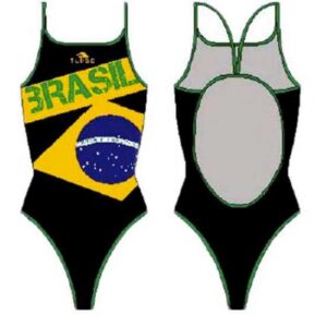 Turbo Brazil Ii Swimsuit Negro 5XL Mujer