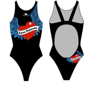 Turbo Love Forever Pro Resist Swimsuit Negro 4XL Mujer