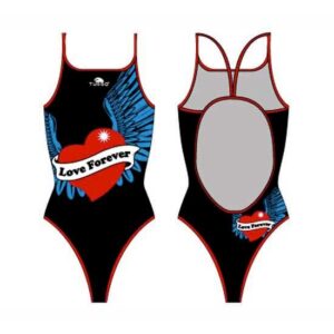 Turbo Love Forever 893222 Swimsuit Negro 4XL Mujer