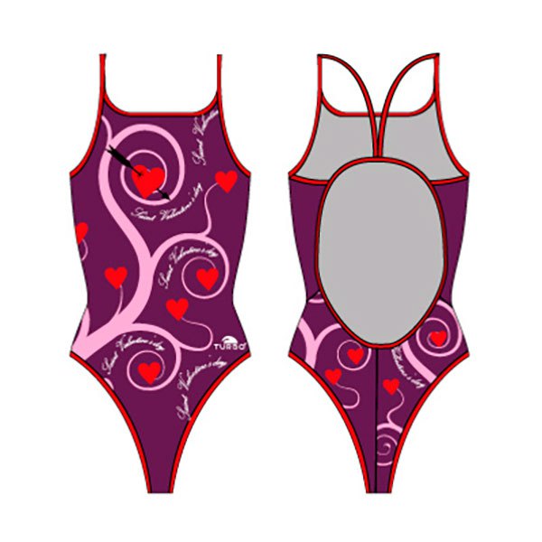 Turbo Saint Valentine 09 Swimsuit Rosa 2XL Mujer