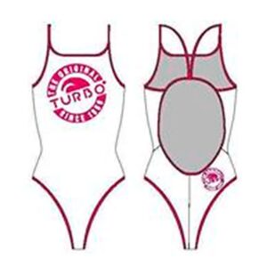 Turbo Original Swimsuit Blanco 5XL Mujer