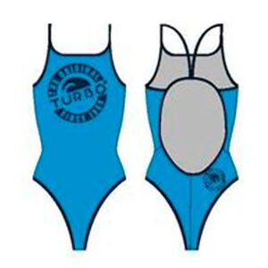 Turbo Original Swimsuit Azul M Mujer