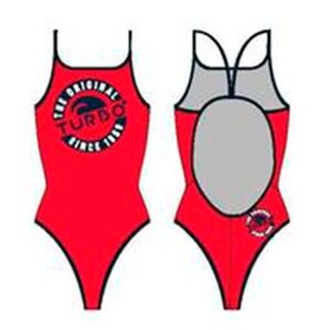 Turbo Original Swimsuit Rojo 3XL Mujer