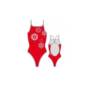 Turbo Snow Christmas Swimsuit Rojo M Mujer