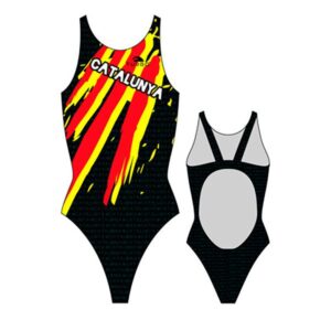 Turbo Catalonia Pro Resist Swimsuit Negro 4XL Mujer