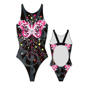 Turbo Butterfly Stars Pro Resist Swimsuit Negro XL Mujer