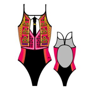 Turbo Bullfighter Swimsuit Negro S Mujer
