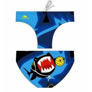 Turbo Shark Swimming Brief Azul 12-24 Months Niño