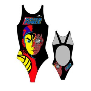 Turbo Water Force Pro Resist Swimsuit Negro 2XL Mujer