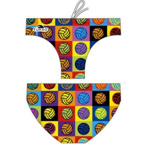 Turbo Multiball Swimming Brief Multicolor 13-14 Years Niño