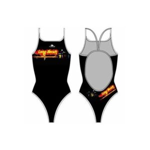 Turbo Long Beach Swimsuit Negro S Mujer