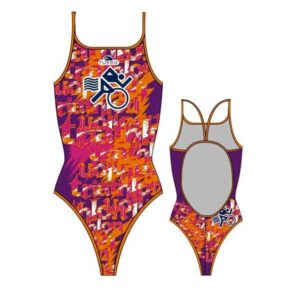 Turbo Multi Triahtlon Swimsuit Naranja,Azul L Mujer