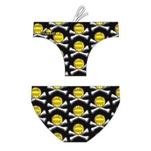 Turbo Bones Swimming Brief Negro 7-8 Years Niño