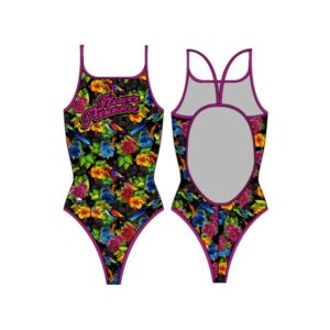 Turbo Flowers Paradise Swimsuit Multicolor XL Mujer