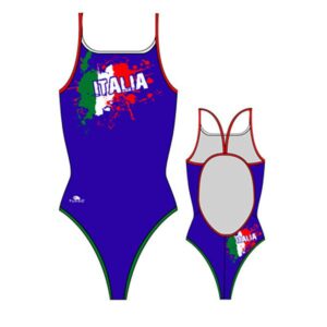 Turbo Italy 2012 Swimsuit Azul 4XL Mujer