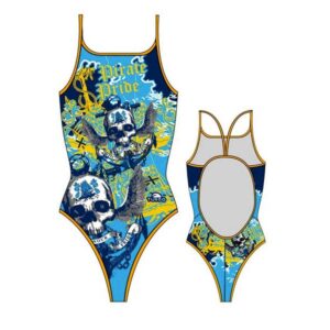 Turbo Pirate Treasure Swimsuit Multicolor L Mujer