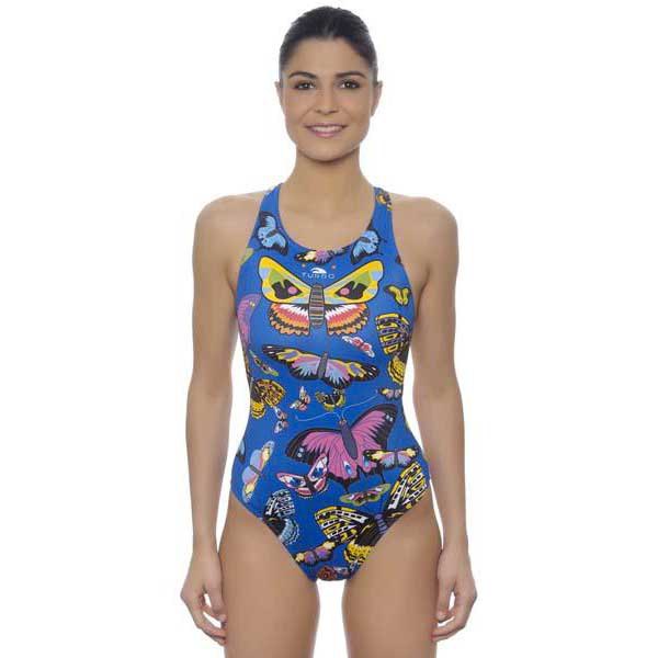 Turbo Style Butterfly Swimsuit Azul 5XL Mujer