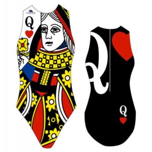 Turbo Queen Of Hearts Swimsuit Multicolor 5XL Mujer