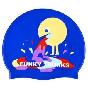 Funky Trunks Hurley Silicone Swimming Cap Azul