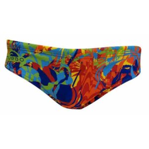 Turbo Seasons Swimming Brief Multicolor 2XL Hombre