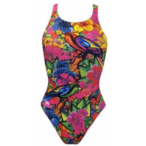 Turbo Birdie Swimsuit Multicolor 2XL Mujer