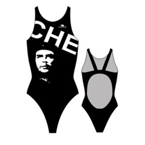 Turbo Che Guevara Pro Resist Swimsuit Negro 4XL Mujer