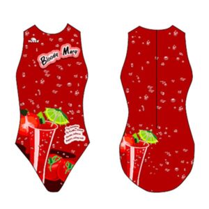 Turbo Bloody Mary Swimsuit Rojo 4XL Mujer