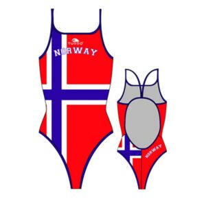 Turbo Norway Swimsuit Rojo,Azul 5XL Mujer