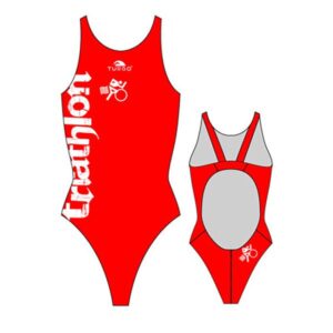 Turbo Triathlon Pro Resist Swimsuit Rojo 3XL Mujer