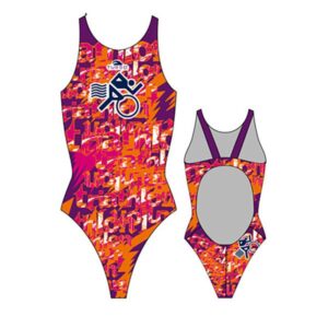 Turbo Multi Triahtlon Swimsuit Naranja 5XL Mujer