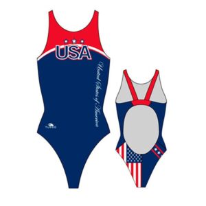 Turbo Usa 2012 Italy Swimsuit Rojo,Azul 3XL Mujer
