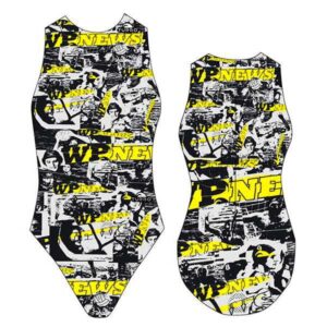 Turbo News Swimsuit Negro 3XL Mujer