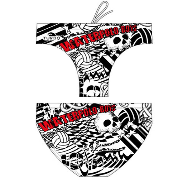 Turbo Waterpolo Junior Swimming Brief Blanco 12-24 Months Niño
