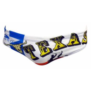 Turbo Texas Swimming Brief Blanco 7-8 Years Niño