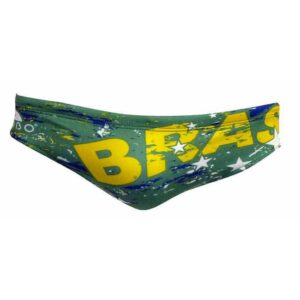 Turbo Brasil New Swimming Brief Verde 9-10 Years Niño