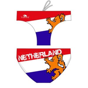 Turbo Netherlands Waterpolo Swimming Brief Multicolor 12-24 Months Niño