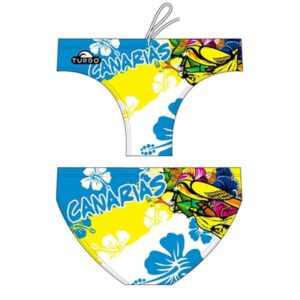 Turbo Canary Islands Parrot Swimming Brief Multicolor 9-10 Years Niño