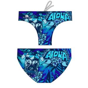 Turbo Aloha Waterpolo Royal Swimming Brief Azul 3-4 Years Niño