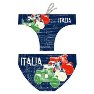 Turbo Italy Moto 2014 Swimming Brief Azul L Hombre