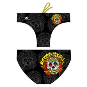 Turbo Mexican Skull 2014 Swimming Brief Negro 5XL Hombre