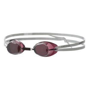 Speedo Swedish Mirror Swimming Goggles Negro,Plateado