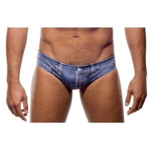 Turbo Jeans Swimming Brief Azul 4XL Hombre