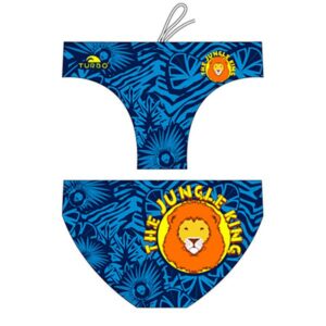 Turbo Jungle King Waterpolo Royal Swimming Brief Azul M Hombre