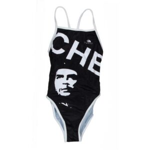Turbo Che Gevara Thin Strap Swimsuit Negro 3-4 Years Niña