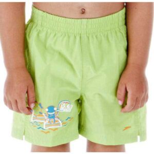 Speedo Seasquad Swimming Shorts Verde 12-24 Months Niño
