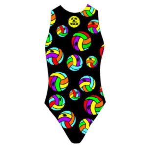 Turbo Multi Ball 06 Swimsuit Negro 3-4 Years Niña