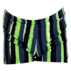 Speedo Mapi Allover Stripe Aqua Swim Boxer Azul 24 Months Niño