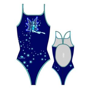 Turbo Fairy Swimsuit Azul 3-4 Years Niña