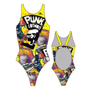 Turbo Punk London Pro Resist Swimsuit Amarillo 3-4 Years Niña
